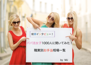 パパ活の相場をパパ活女子1000人に聞いてみると驚愕の金額だった！